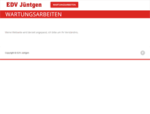 Tablet Screenshot of edv-juentgen.de